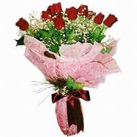  Adana çiçek gönder çiçek siparişi sitesi  12 adet kirmizi kalite gül