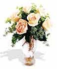  Adana çiçek gönder çiçek siparişi sitesi  6 adet sari gül ve cam vazo