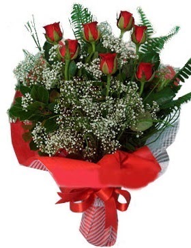 7 kırmızı gül buketi  Adana çiçek siparişi çiçek servisi , çiçekçi adresleri 