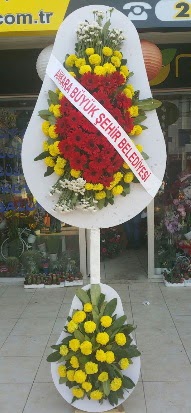 Çift katlı düğün nikah açılış çiçek modeli  Adana çiçek gönder çiçekçi mağazası 