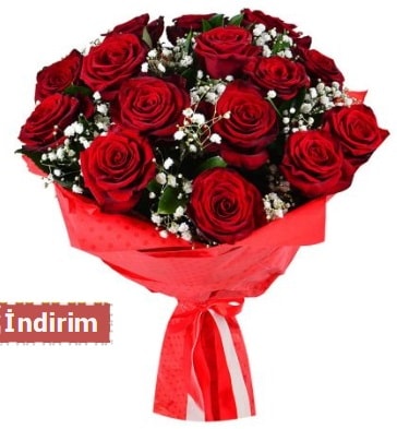 12 Adet kırmızı aşk gülleri  Adana çiçek yolla çiçek satışı 